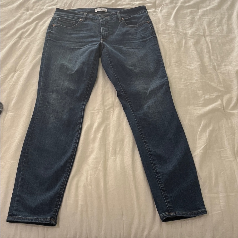 Dark Blue Denim Jeans